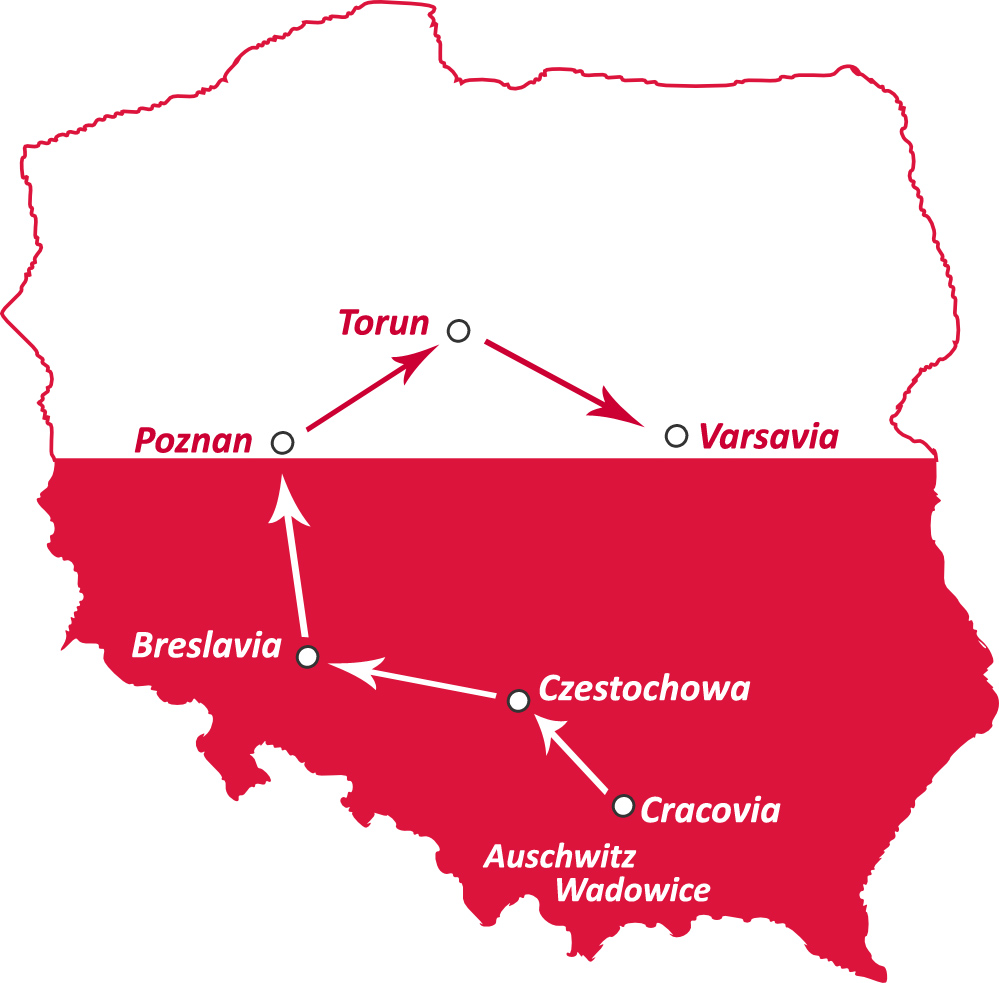 Cracovia Con Czestochowa Da Cagliari Dal 14 Al 18 Settembre 2014